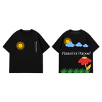 POME organic cotton oversized tee planted for purpose green