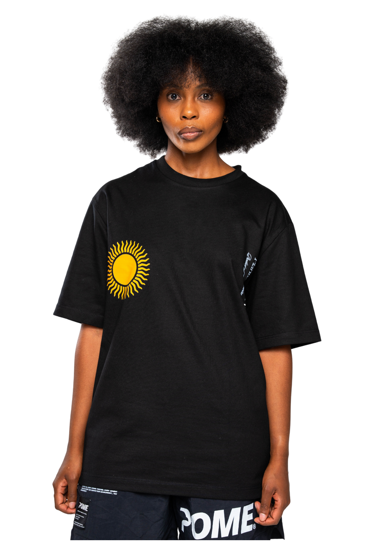 POME organic cotton oversized tee planted for purpose green