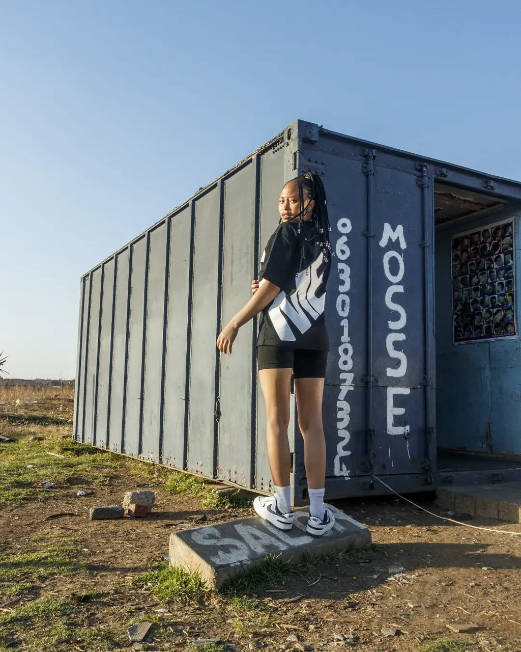 A MINIMALIST'S DREAM TEE (LOGO-SEPERATION) - OVERSIZED T-SHIRT