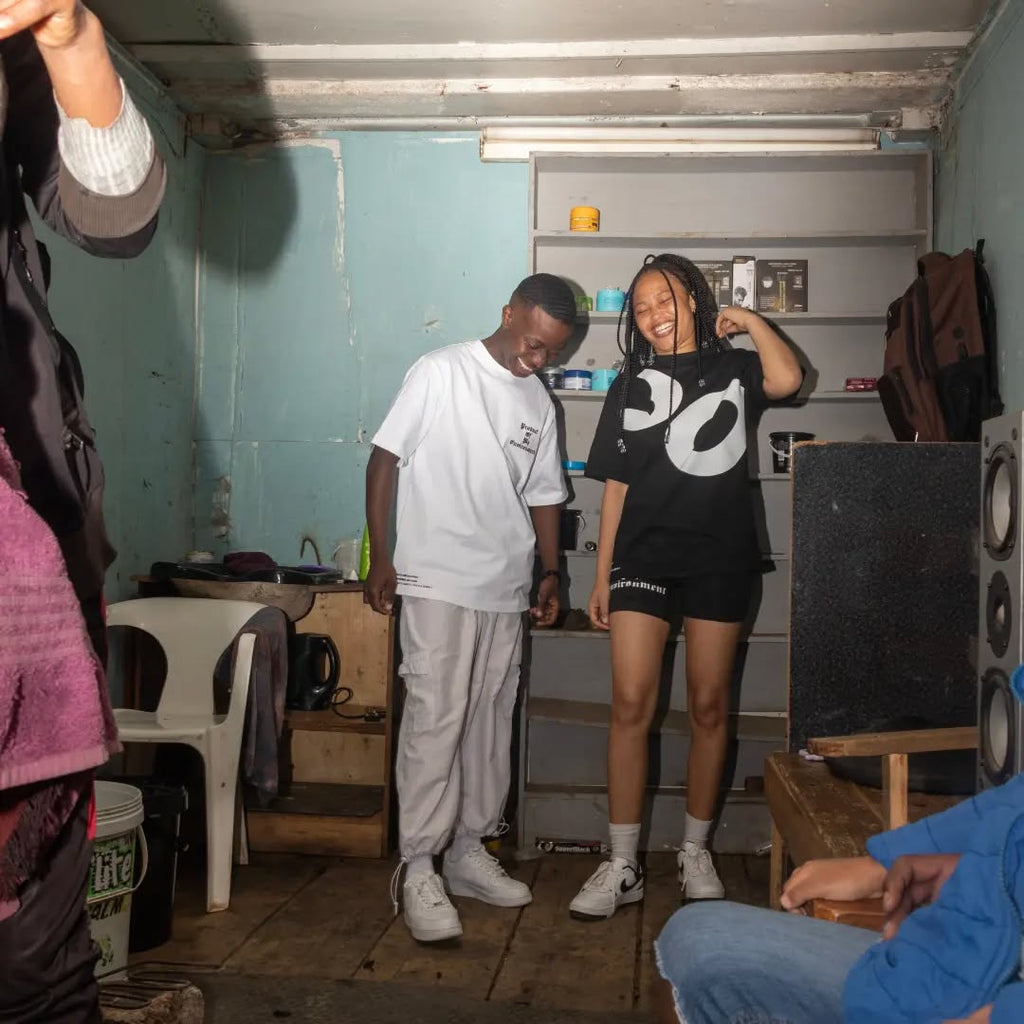 A MINIMALIST'S DREAM TEE (LOGO-SEPERATION) - OVERSIZED T-SHIRT