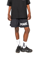 POME active shorts slit design breathable streetwear