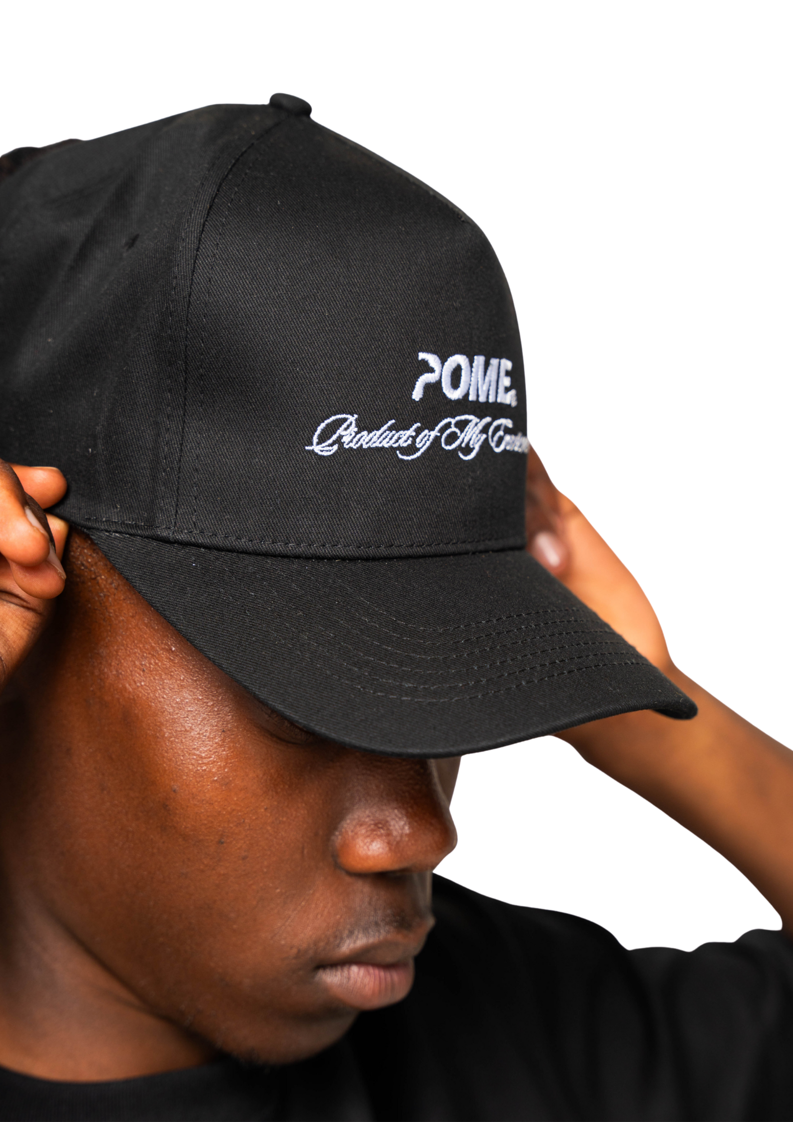 POME cotton baseball cap streetwear logo adjustable