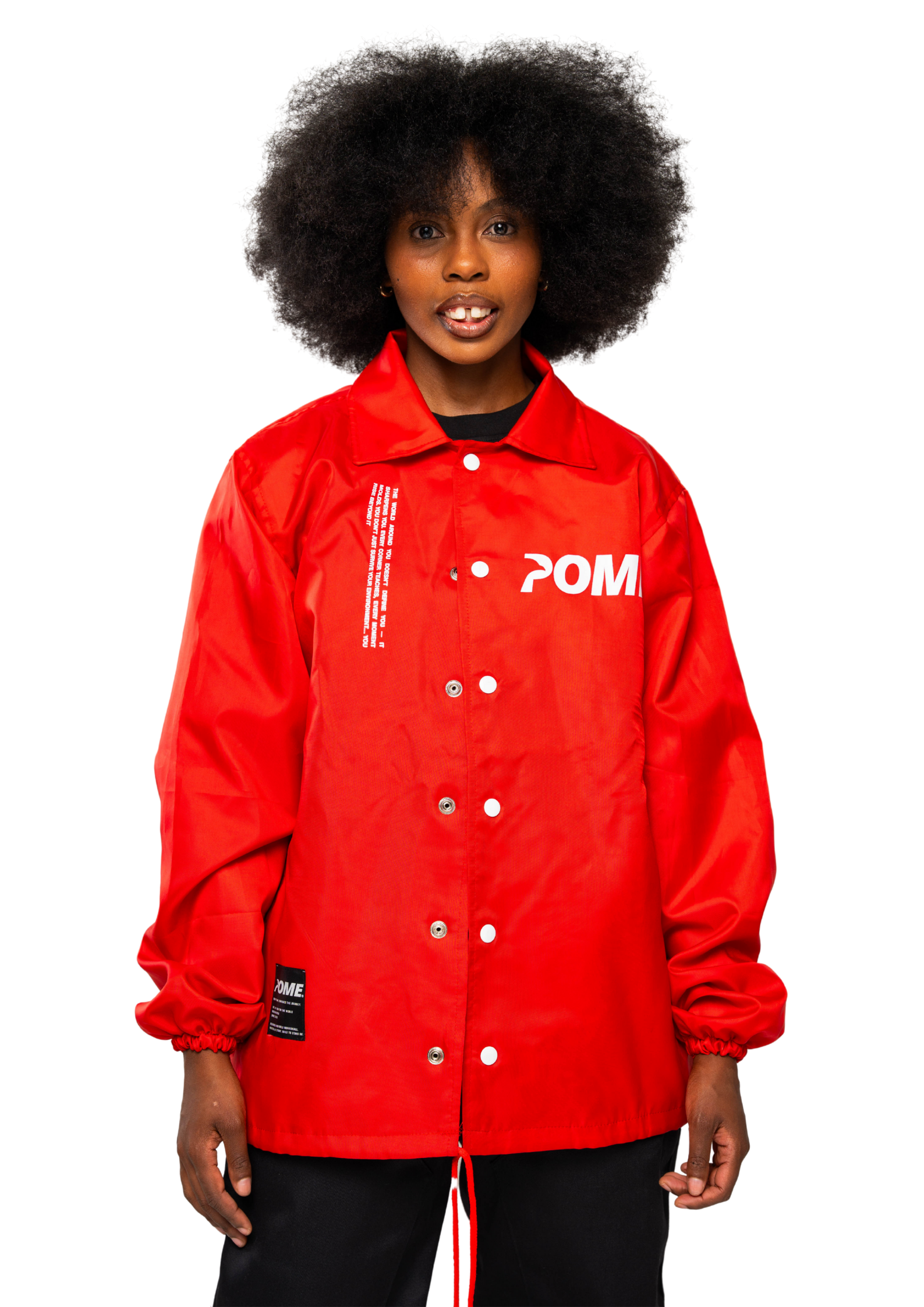 POME® SUMMER COACH JACKETS (IRON RED) - FOR THOSE "NOT SO HOT DAYS"