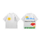 POME organic cotton oversized tee planted for purpose green