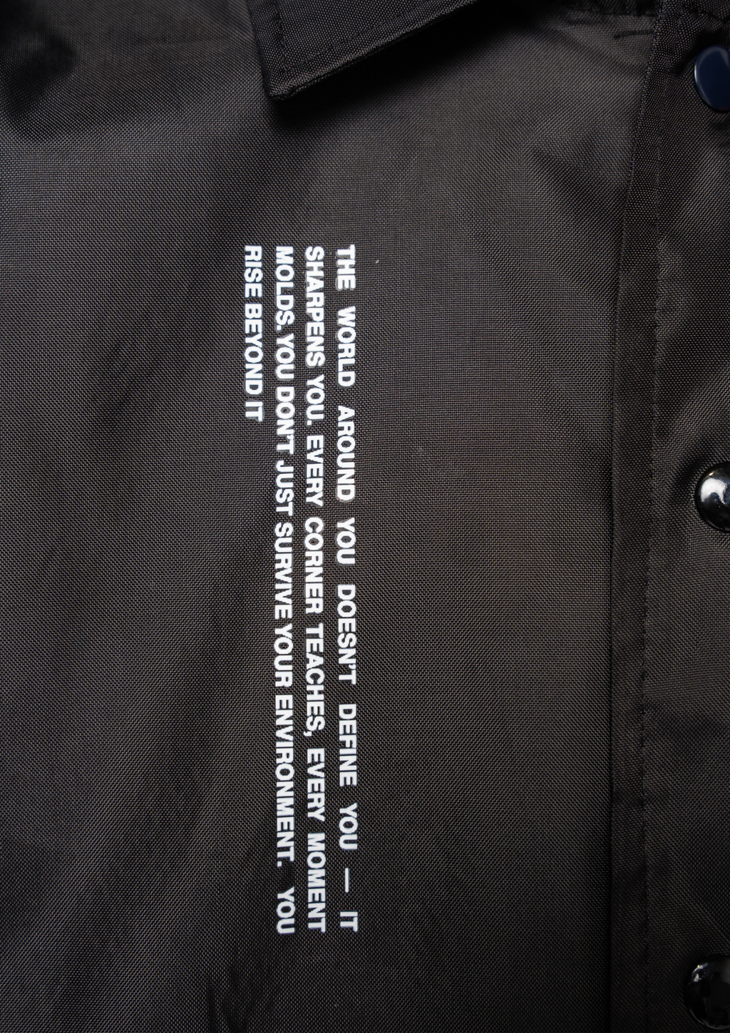 POME® SUMMER COACH JACKETS (MIDNIGHT BLACK) - FOR THOSE "NOT SO HOT DAYS"