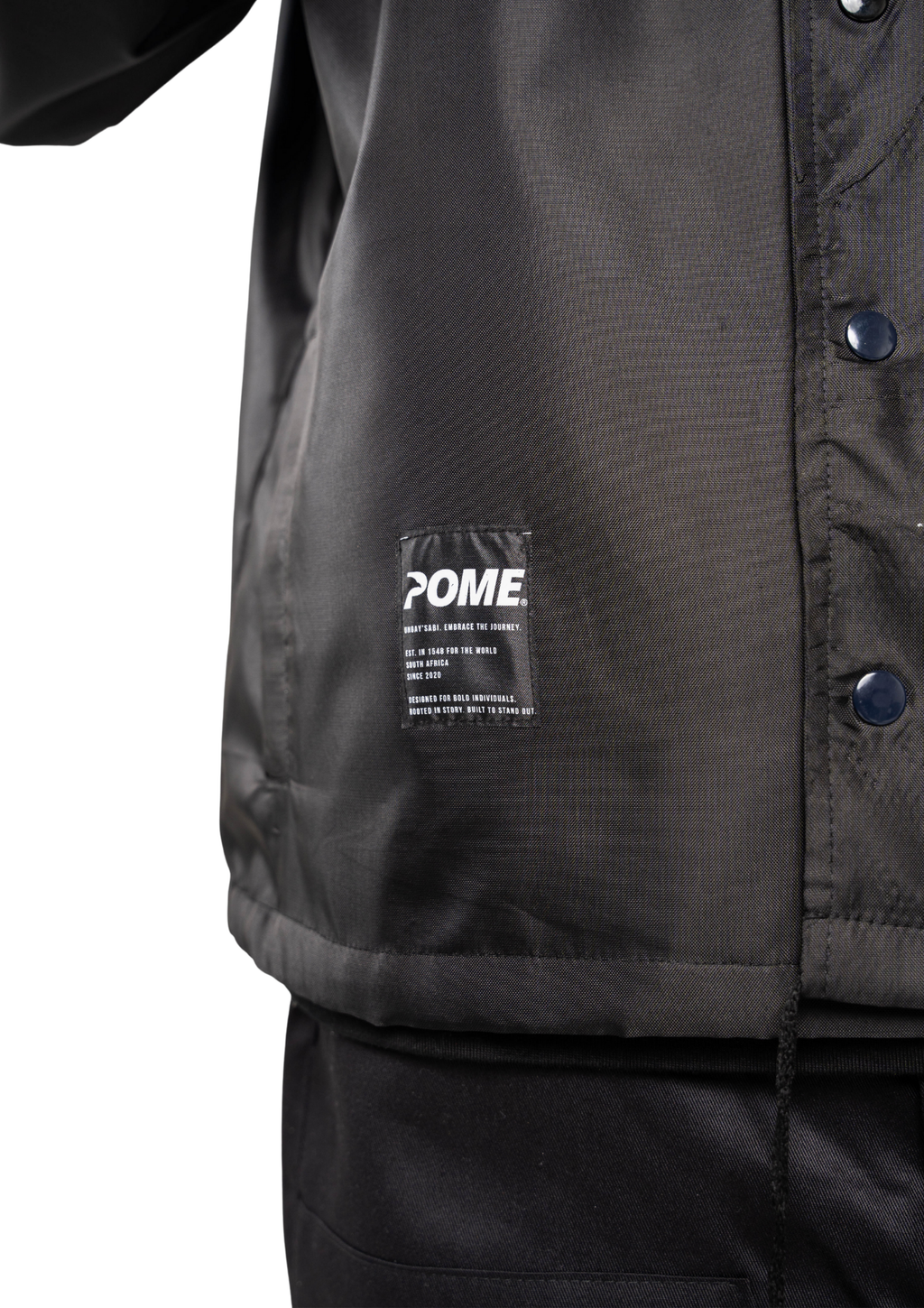 POME® SUMMER COACH JACKETS (MIDNIGHT BLACK) - FOR THOSE "NOT SO HOT DAYS"